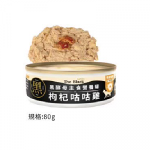 樂倍 黑酵母營養主食貓罐 枸杞咕咕雞 80g