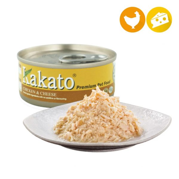 Kakato卡格餐食罐-雞＋起司 70g