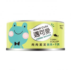 Meet Cute遇可愛 肉肉泥泥-鮪魚＋干貝 70g