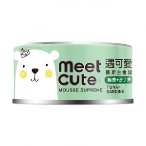 MeetCute 遇可愛 慕斯主食罐763-鮪魚+沙丁魚 70g