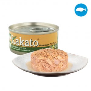 Kakato卡格餐食罐-鮭魚＋鮪魚 70g