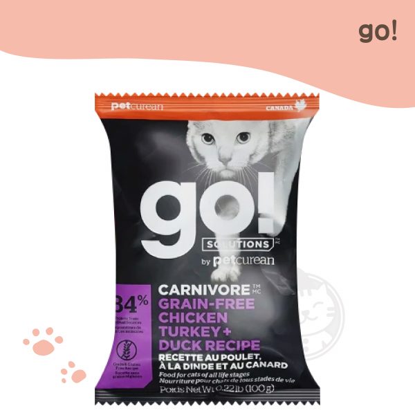 GO！四種肉無穀全貓糧 100g