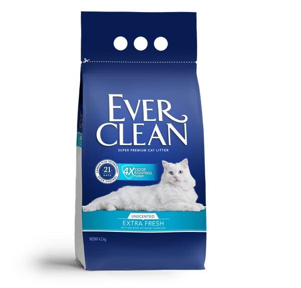 EVER CLEAN藍鑽 4倍淨味貓砂(無香) 4.2kg EVER CLEAN藍鑽 4倍淨味貓砂(無香) 4.2kg