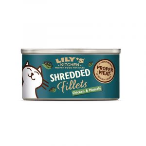 莉莉廚房 雞肉絲淡菜 貓主食罐 70g