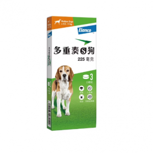多重奏S狗（5.5~11kg） 225mg＊3錠