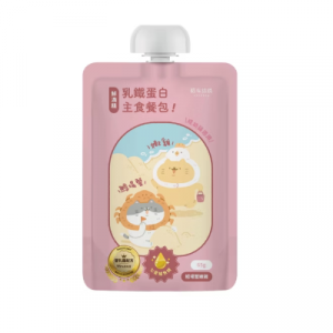 貓有話說 乳鐵蛋白滴滴主食餐包（鱈場蟹嫩雞＋七星鱸魚精） 65g