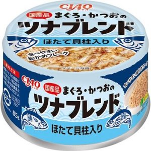 CIAO 嫩雙魚罐 A-265 鮪魚＋鰹魚＋干貝柱 85g