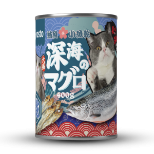 vosto沃司托 大盛深海鮪魚罐-鮪魚＋小魚乾 400g