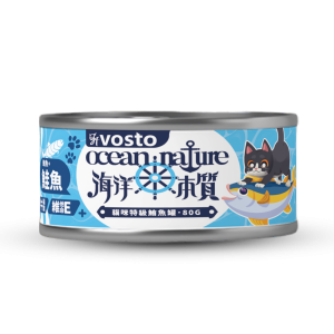vosto沃司托 海洋本質-鮪魚＋鮭魚 80g