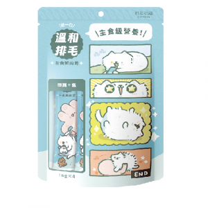 貓有話說 溫和排毛 主食鮮肉泥-田雞＋雞 16g＊4入