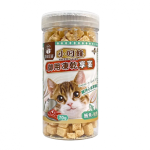 喜樂寵宴-小叼饞貓用凍乾享宴-鮪魚＋鮭魚 70g
