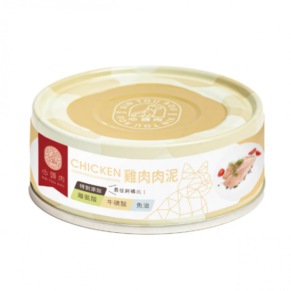 心頭肉 主食罐-雞肉肉泥 80g