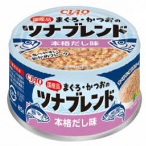 CIAO 嫩雙魚罐 A-266 鮪魚＋鰹魚＋正宗高湯 85g
