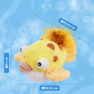 麥吉寶migipaws 黃色河豚魚