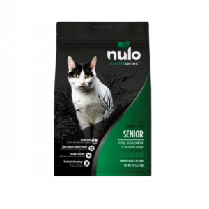 Nulo諾樂 金牌無穀高齡貓配方 火雞＋鱈魚＋扁豆 12磅
