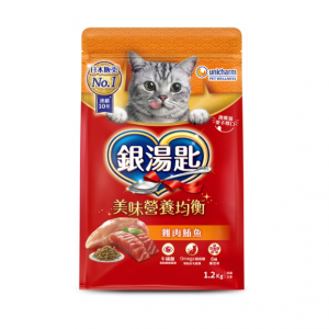 銀湯匙 貓乾糧-成貓用 雞肉鮪魚口味 1.2kg
