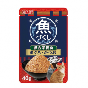 CIAO 魚盛餐包 TCR-211 鮪魚＋鰹魚 40g