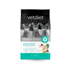 加拿大Vetdiet三兄弟 成貓雞肉口腔保健貓糧 3.18kg