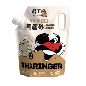 薛丁格 益生菌除臭無塵砂-長條型豆腐砂 2.5kg