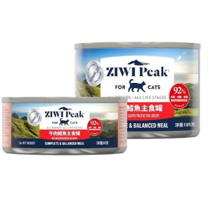 ZiwiPeak巔峰 鮮肉[貓罐] 牛肉鱈魚